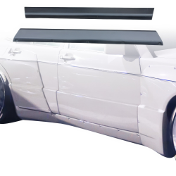 VSaero FRP TKYO Wide Body Side Skirts for Mercedes-Benz 190E (W201) 1988-1993 image - 3