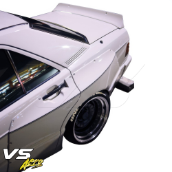 VSaero FRP TKYO Wide Body Fenders (rear) 4pc for Mercedes-Benz 190E (W201) 1988-1993 image - 6