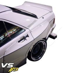 VSaero FRP TKYO Trunk Spoiler Wing for Mercedes-Benz 190E (W201) 1988-1993 image - 6