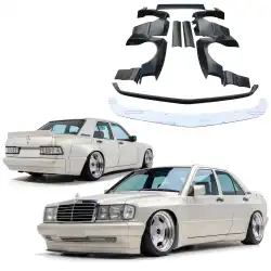 FRP TKYO Body Kit w Wing 13pc > Mercedes-Benz 190E (W201) 1988-1993 image - 8