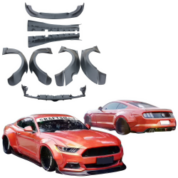 VSaero FRP RBOT Wide Body Kit for Ford Mustang 2015-2017 image - 1