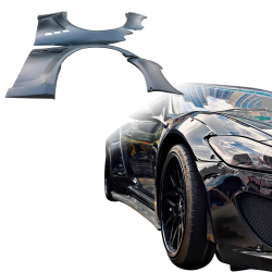 VSaero FRP LBPE Wide Body Fender Flares (front) 40mm for Maserati GranTurismo 2008-2017 image - 1