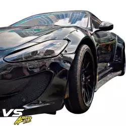 FRP LBPE Wide Body Fender Flares (front) 40mm > Maserati GranTurismo 2008-2017 image - 6