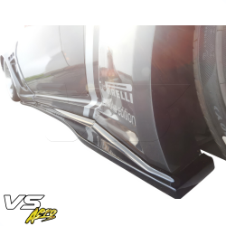 VSaero FRP LBPE Wide Body Side Skirts 4pc for Maserati GranTurismo 2008-2017 image - 2