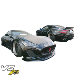 VSaero FRP LBPE Wide Body Kit /w Wing for Maserati GranTurismo 2008-2013 image - 2