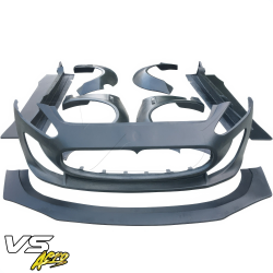 VSaero FRP LBPE Wide Body Kit /w Wing for Maserati GranTurismo 2008-2013 image - 8
