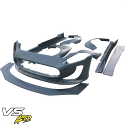 VSaero FRP LBPE Wide Body Kit /w Wing for Maserati GranTurismo 2008-2013 image - 9