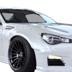 VSaero FRP TKYO v1 Wide Body Fenders (front) 4pc 45mm for Subaru BRZ (ZN6) 2013-2020 image - 4