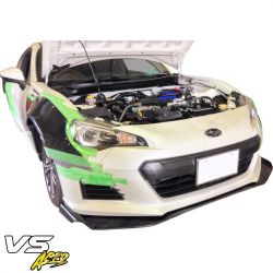 VSaero FRP TKYO v1 Wide Body Fenders (front) 4pc 45mm for Subaru BRZ (ZN6) 2013-2020 image - 2