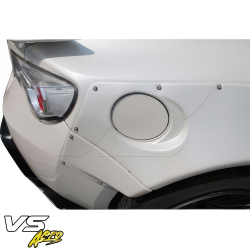 VSaero FRP TKYO v1 Wide Body Fenders (rear) 4pc 70mm for Subaru BRZ (ZN6) 2013-2020 image - 4