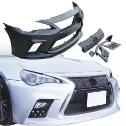 FRP AG LF-S Front Bumper w Grille 5pc > Toyota 86 2017-2020 image - 12