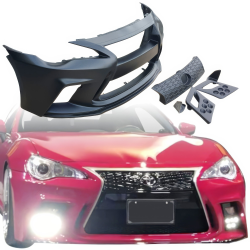 VSaero FRP AG LF-S Front Bumper w Grille 5pc for Toyota 86 2017-2020 image - 1