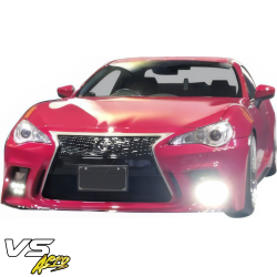VSaero FRP AG LF-S Front Bumper w Grille 5pc for Toyota 86 2017-2020 image - 2