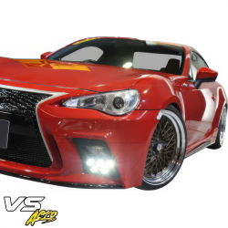 VSaero FRP AG LF-S Front Bumper w Grille 5pc for Toyota 86 2017-2020 image - 4