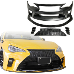 VSaero FRP AG GT-F Front Bumper w Grille 5pc for Toyota 86 2017-2020 image - 32