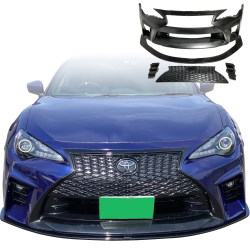 VSaero FRP AG GT-F Front Bumper w Grille 5pc for Toyota 86 2017-2020 image - 1