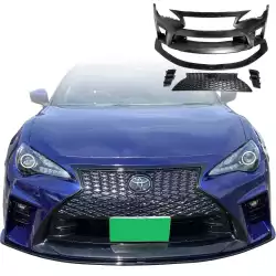 FRP AG GT-F Front Bumper w Grille 5pc > Toyota 86 2017-2020 image - 1