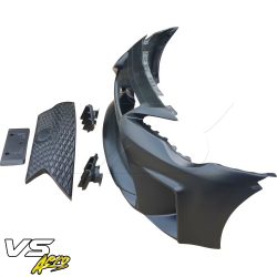 VSaero FRP AG GT-F Front Bumper w Grille 5pc for Toyota 86 2017-2020 image - 6