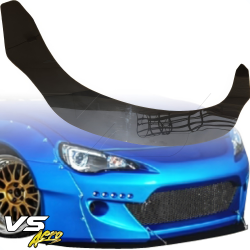 VSaero FRP TKYO v2 Wide Body Front Splitter for Toyota 86 2017-2020 image - 16