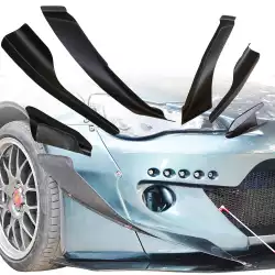 FRP TKYO v2 Wide Body Front Canards 6pc > Toyota 86 2017-2020 image - 15