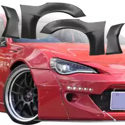 FRP TKYO v2 Wide Body Fender Flares (front) 4pc 45mm > Toyota 86 2017-2020 image - 1