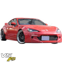 VSaero FRP TKYO v2 Wide Body Fender Flares (front) 4pc 45mm for Toyota 86 2017-2020 image - 2