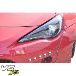 VSaero FRP TKYO v2 Wide Body Fender Flares (front) 4pc 45mm for Toyota 86 2017-2020 image - 7