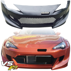 VSaero FRP TKYO v3 Wide Body Front Bumper for Toyota 86 2017-2020 image - 10