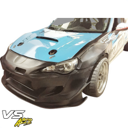 VSaero FRP TKYO v3 Wide Body Front Bumper for Toyota 86 2017-2020 image - 2