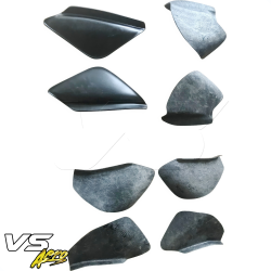 VSaero FRP TKYO v3 Wide Body Canards 8pc for Toyota 86 2017-2020 image - 11