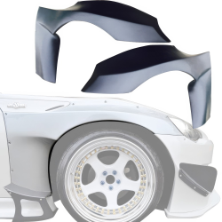 VSaero FRP TKYO v3 Wide Body Fender Flares (front) 65mm for Toyota 86 2017-2020 image - 6