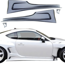 VSaero FRP TKYO v3 Wide Body Side Skirts for Toyota 86 2017-2020 image - 5