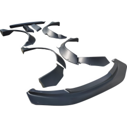 VSaero FRP LBPE Wide Body Kit w Wing for BMW M3 (E92) 2008-2013 > 2dr image - 1