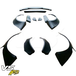 VSaero FRP LBPE Wide Body Kit w Wing for BMW M3 (E92) 2008-2013 > 2dr image - 3