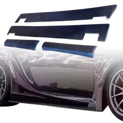 VSaero FRP VAR Side Skirts /w Spliiters 4pc for Scion FR-S (ZN6) 2013-2016 image - 1