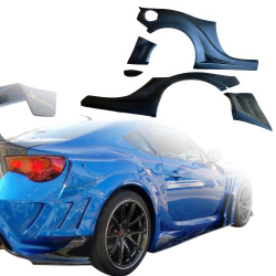 VSaero FRP VAR Wide Body Fenders (rear) 5pc 65mm for Scion FR-S (ZN6) 2013-2016 image - 34