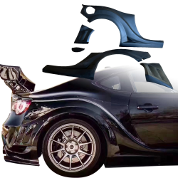 VSaero FRP VAR Wide Body Fenders (rear) 5pc 65mm for Scion FR-S (ZN6) 2013-2016 image - 1