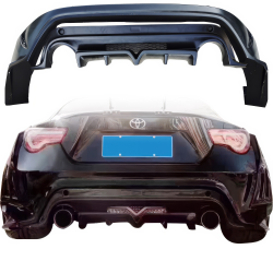 VSaero FRP VAR Wide Body Rear Bumper 2pc for Scion FR-S (ZN6) 2013-2016 image - 1