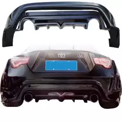 FRP VAR Wide Body Rear Bumper 2pc > Scion FR-S (ZN6) 2013-2016 image - 1
