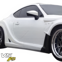 VSaero FRP VAR Side Skirts /w Spliiters 4pc for Subaru BRZ (ZN6) 2013-2020 image - 30