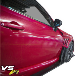 VSaero FRP VAR Side Skirts /w Spliiters 4pc for Subaru BRZ (ZN6) 2013-2020 image - 2