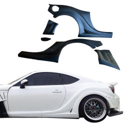 VSaero FRP VAR Wide Body Fenders (rear) 5pc 65mm for Subaru BRZ (ZN6) 2013-2020 image - 38