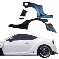 FRP VAR Wide Body Fenders (rear) 5pc 65mm > Subaru BRZ (ZN6) 2013-2020 image - 38