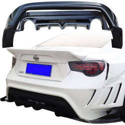 VSaero FRP VAR Wide Body Rear Bumper 2pc for Subaru BRZ (ZN6) 2013-2020 image - 8