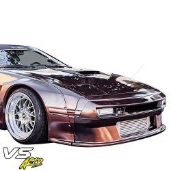 VSaero FRP TKYO Wide Body Smooth Front Bumper for Mazda RX-7 (FC3S) 1986-1992 image - 2