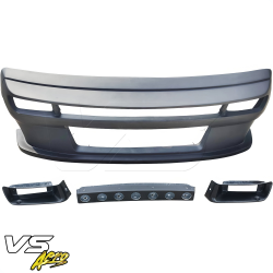 VSaero FRP TKYO Wide Body Smooth Front Bumper for Mazda RX-7 (FC3S) 1986-1992 image - 4