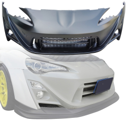 VSaero FRP VAR Wide Body Front Bumper for Toyota 86 2017-2020 image - 12