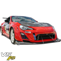 VSaero FRP VAR Wide Body Front Bumper for Toyota 86 2017-2020 image - 3