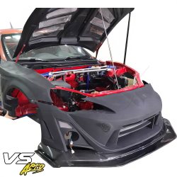 VSaero FRP VAR Wide Body Front Bumper for Toyota 86 2017-2020 image - 6