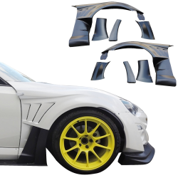 VSaero FRP VAR Wide Body Fenders (front) 8pc 50mm for Toyota 86 2017-2020 image - 16